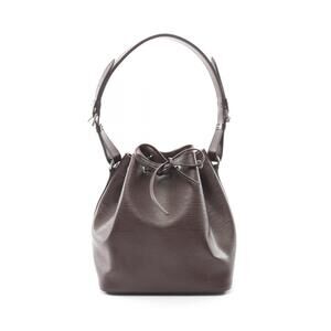 Louis Vuitton Epi Mocha Shoulder Bag Leather Brown